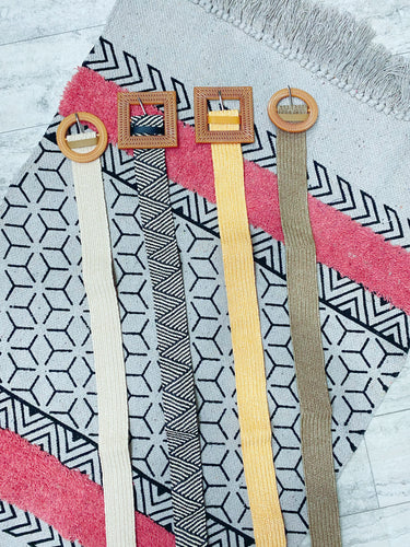 Rattan Elastic Belts