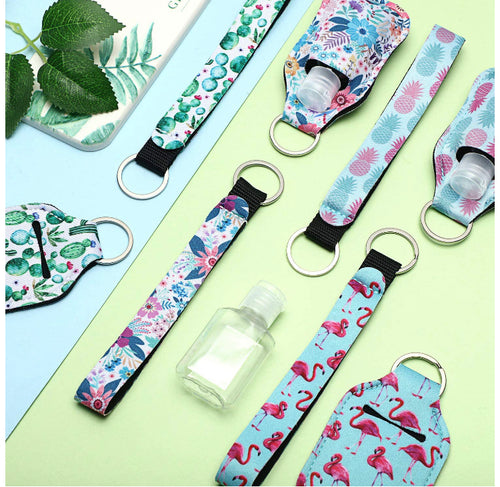 Hand Sanitizer Key Fob Scrunchie Bundle